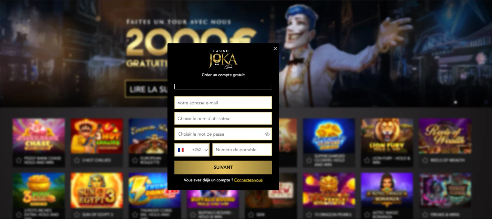 Gains et victoires de joueurs sur Joka Casino