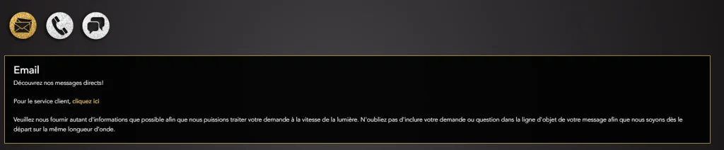 Service client et support en ligne 24/7 de Joka Casino